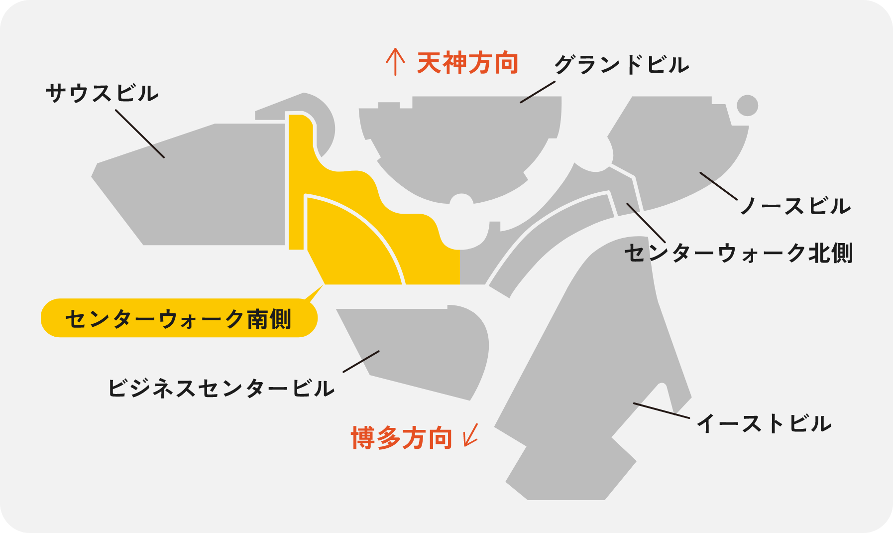 uovoキャナルシティ博多店MAP